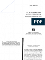 La Historia Como Campo de Batalla Enzao Traverso PDF Split Merge