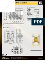 2" Ultra-Matic Non-Metallic Bolted: Performance Specifications