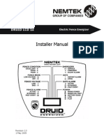 Druid LCD 13 and 15 Installer Manual