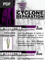 Cyclone Separation