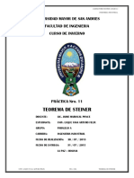 Inf. Practica 11 - Teorema de Steiner