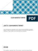 Lean Manufacturing