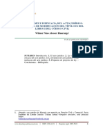 La Invalidez e Ineficacia Del Acto Juridico