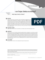 Culto Ao Corpo - Beleza Ou Doença PDF