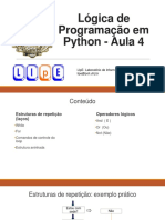 Aula 04 - Lógica de Programação em Python