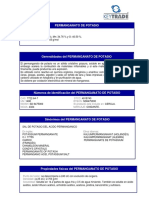 Hoja Permanganato Potasio PDF