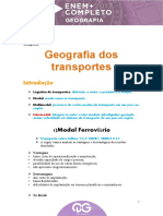 Transportes Geografia