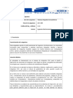 AUC-1304 Sistemas Integrados de Manufactura