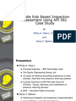 Bundle RBI Assessment Using API 581 Philip Henry