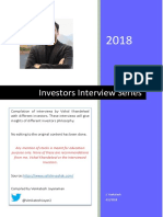 Vishal Khandelwal Investor Interview Series