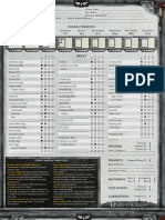 Deathwatch Character Sheet Web Quality