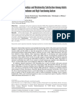 Strunz, S., Et Al. (2016) Romantic Relationships and Relationship Satisfaction Among Adults With Asperger's Syndrome and High-Functioning Autism PDF