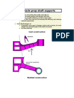 Spectacle Prop Shaft Supports