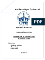 Informe de Carrocerias Autoportantes