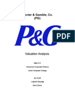 PG Valuation Analysis Project Final