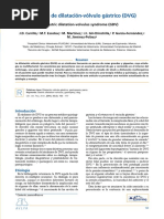 Síndrome de Dilatación-Vólvulo Gástrico (DVG) : Gastric Dilatation-Volvulus Syndrome (GDV)