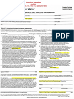 Property Owner Waiver: Andres PH: 209-216-1950 Fax: 209-216-1954