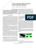 Design and Control of An Unmanned Surface Vehicle For Environmental Monitoring Applications