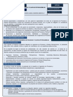 Maestria en Ingeniería de Procesos y Plantas Petroquímicas