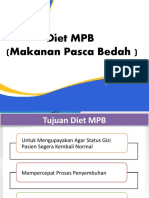 Diet MPB (Makanan Pasca Bedah)