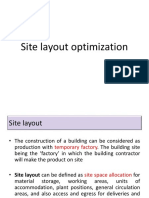 Site Layout Optimization