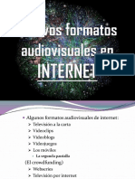 Nuevos Formatos Audiovisuales en Internet