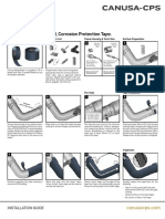 Wrapping Coating Application Sequence