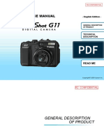 CANON PowerShot G11 - Service Manual