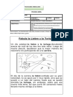 Prueba Lenguaje Abril SEGUNDO 2018