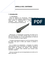 Calculo de Transportador Helicoidal