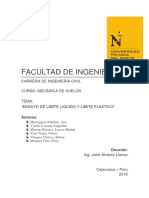 INFORME DE LIMITE LIQUIDO Y LIMITE PLSTICO Terminado