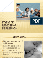 Etapas Del Desarrollo Psicosexual y Mecanismos de Defensa