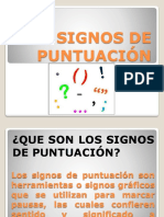 Los Signos de Puntuación