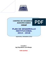 Plan de Desarrollo-CEDAP-Al 2018 (Por Aprobarse)