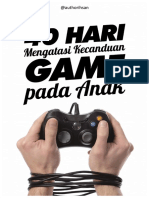 40 Hari Mengatasi Kecanduan Bermain Game Pada Anak