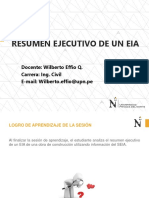 Sesion 4 - Analisis Del Resumen Ejecutivo de Un EIA