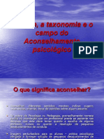 O Nome, A Taxonomia e o Campo