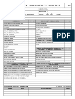 Check List de Camioncito y Camioneta V1