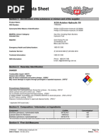 P66 XC Aviation Hydraulic Oil SDS