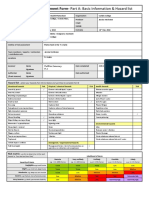 Location Risk Assessment Form-Part A: Basic Information & Hazard List