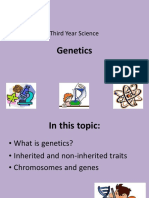 Genetics: Third Year Science