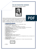 Biografia de Mahatma Gandhi