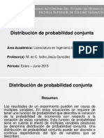 Distribucion de Probabilidad Conjunta