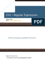 Ch3 - Regular Expression: Subhash Sagar Email