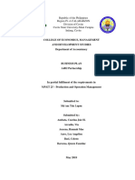 Republic of The Philippines Region Iv-A Calabarzon Division of Cavite Cavite State University-Main Campus Indang, Cavite