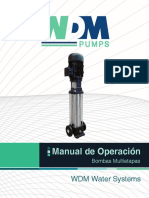 Manual de Operacion - Bombas Multietapas PDF