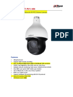 DH-SD59220T-PV1-HN: 2Mp Full HD 20x Network IR PTZ Dome Camera