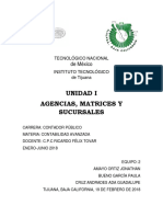 Aegencias Matrices y Sucursales