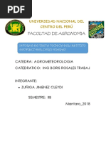 Monografia de Agrometeorologia