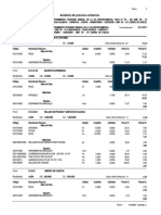 Análisis de Costos Unitarios